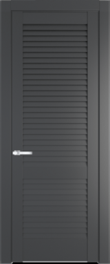 Межкомнатная дверь Profil Doors 1.11 P Графит (Pantone 425С)