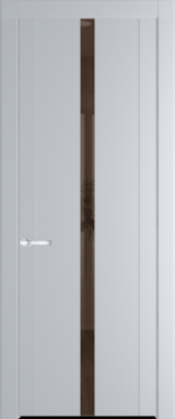 Межкомнатная дверь Profil Doors 1.8 P Зеркало бронзовое Лайт Грей (RAL 870-01)