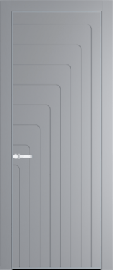 Межкомнатная дверь Profil Doors 10 PA Серебро Смоки (RAL 870-02)