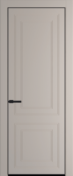 Межкомнатная дверь Profil Doors 27 PA Черный матовый Сэнд