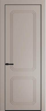 Межкомнатная дверь Profil Doors 33 PA Черный матовый Сэнд