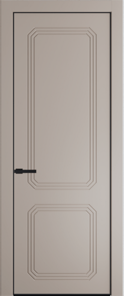 Межкомнатная дверь Profil Doors 33 PA Черный матовый Сэнд