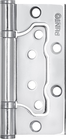 Петля Punto (Пунто) универсальная без врезки IN4200W CP (200-2B 100x2,5) хром