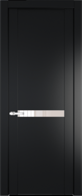 Межкомнатная дверь Profil Doors 1.4 P Lacobel Перламутровый лак Блэк