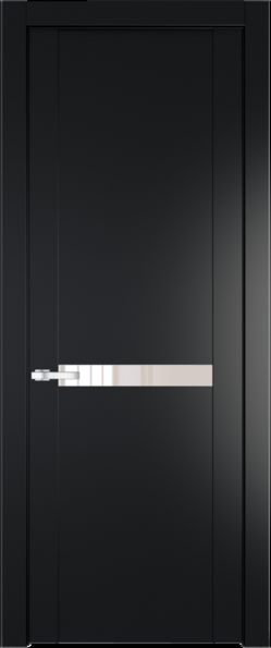 Межкомнатная дверь Profil Doors 1.4 P Lacobel Перламутровый лак Блэк