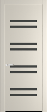 Межкомнатная дверь Profil Doors 1.6 P Графит Кремовая Магнолия (RAL 120-04)