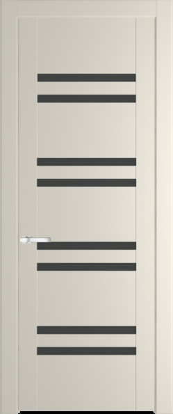 Межкомнатная дверь Profil Doors 1.6 P Графит Кремовая Магнолия (RAL 120-04)