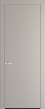 Межкомнатная дверь Profil Doors 11 PE Сэнд Серебро