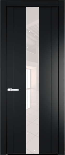 Межкомнатная дверь Profil Doors 1.9 P Перламутровый лак Блэк