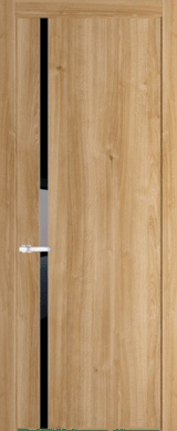 Межкомнатная дверь Profil Doors 21 NW Черный лак Дуб Карамель