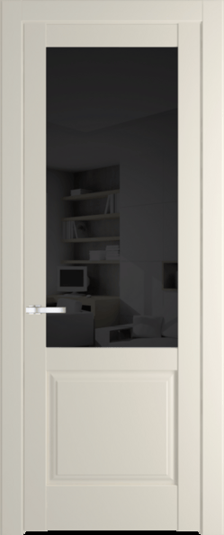 Межкомнатная дверь Profil Doors 4.2.2 PD Кремовая Магнолия (RAL 120-04) Черное тонированное