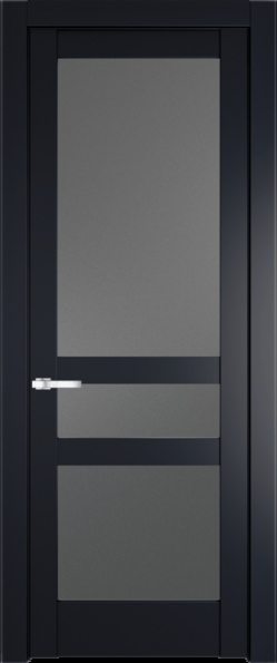 Межкомнатная дверь Profil Doors 4.5.2 PD Нэви Блу (RAL 7016) Графит