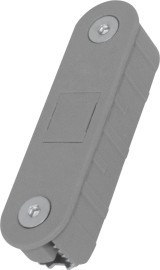 Ответная планка AGB (АГБ) для защелок Touch (для алюминиевых коробок) B02404.30.78 (серый)