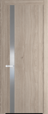 Межкомнатная дверь Profil Doors 1.2 N Lacobel Серебряный лак Дуб Сонома