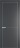 Межкомнатная дверь Profil Doors 16 PA Серебро Графит (Pantone 425С)