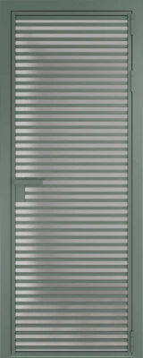 Алюминиевая дверь Profil Doors 12 AG Зеленый воск Матовое