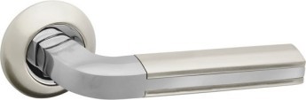Ручка Fuaro (Фуаро) раздельная R.RM54.LARGO (LARGO RM) SN/CP-3 матовый никель/хром