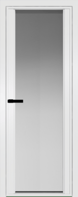Алюминиевая дверь Profil Doors 2AGP Вайт Матовое
