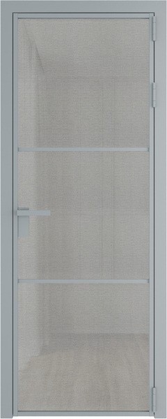 Алюминиевая дверь Profil Doors 13 AG Серебро Рэте