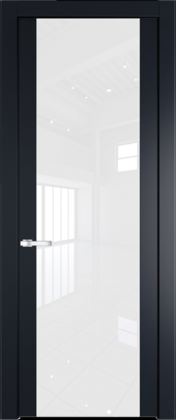 Межкомнатная дверь Profil Doors 1.7 P Лак классик Нэви Блу (RAL 7016)