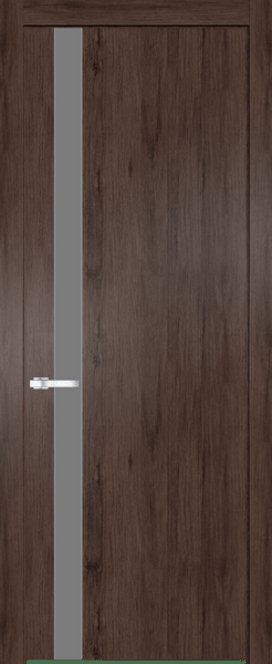 Межкомнатная дверь Profil Doors 18 NW Монохром серый Дуб Тобакко