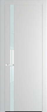 Межкомнатная дверь Profil Doors 18 PW Lacobel Белый лак Крем Вайт (RAL 120-02)