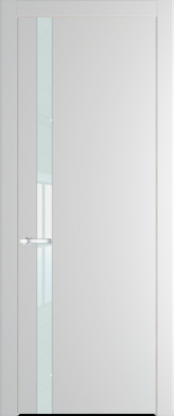 Межкомнатная дверь Profil Doors 18 PW Lacobel Белый лак Крем Вайт (RAL 120-02)