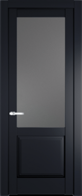 Межкомнатная дверь Profil Doors 4.2.2 PD Нэви Блу (RAL 7016) Графит
