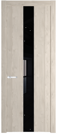 1.9N Каштан светлый стекло Lacobel Черный лак
