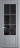 Межкомнатная дверь Profil Doors 1.2.2 (p.6) Черное тонированное Смоки (RAL 870-02)