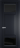 Межкомнатная дверь Profil Doors 1.3.4 PD Черное тонированное Нэви Блу (RAL 7016)