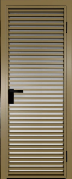 Алюминиевая дверь Profil Doors 12 AG Золото Матовое