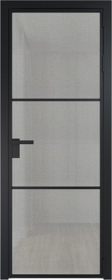 Алюминиевая дверь Profil Doors 13 AG Черный матовый Рэте
