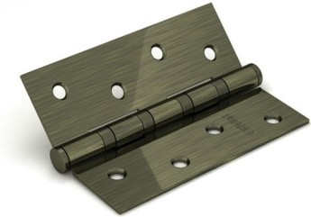 Петля Fuaro (Фуаро) универсальная IN5400U-BL AB (4BB/BL 125x75x2,5) бронза БЛИСТЕР