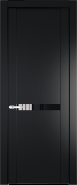 Межкомнатная дверь Profil Doors 1.4 P Lacobel Черный лак Блэк