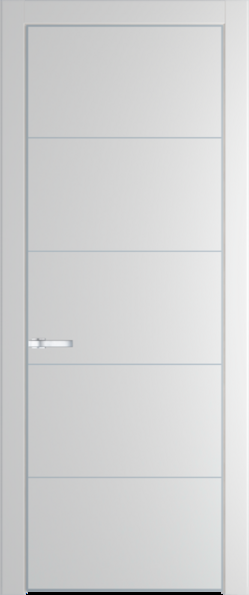 Межкомнатная дверь Profil Doors 15 PE Крем Вайт (RAL 120-02) Серебро