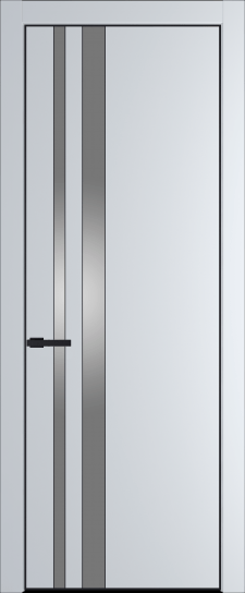 20PA Черный матовый RAL9005 стекло Lacobel Серебряный лак