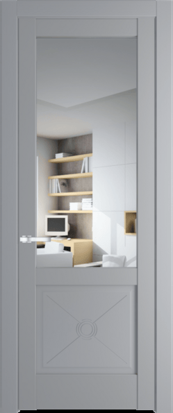 Межкомнатная дверь Profil Doors 1.2.2 PM Прозрачное Смоки (RAL 870-02)