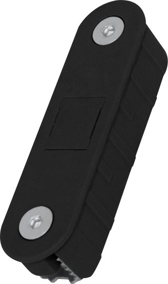 Ответная планка AGB (АГБ) для защелок Touch (для алюминиевых коробок) B02404.30.93 (черный)