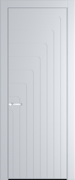 Межкомнатная дверь Profil Doors 10 PA Серебро Вайт (RAL 110 96 02)
