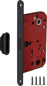 Защелка Fuaro (Фуаро) врезная магнитная MAGNM96WC-50/BL INOX BL-24 черный (блистер)