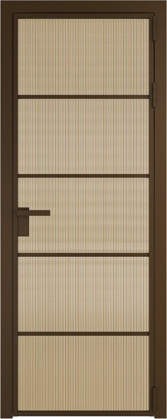 Алюминиевая дверь Profil Doors 14 AG Деорэ Мору Золото