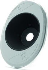 Накладка Mottura (Моттура) на замок 3D KEY, наружная 95.504A0 /глубина 20 (Мат. хром), 1 шт