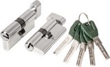Цилиндровый Punto (Пунто) механизм (A202/110) A2002Knob110(55+10+45) с вертушкой SN никель