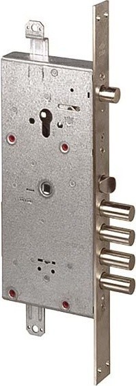 Замок врезной Cisa (Чиза) двусистемный NEW CAMBIO BASIC 57.966.48 тех упаковка, ключ 44 мм