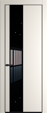 Межкомнатная дверь Profil Doors Orange 19 PE.O Черный лак Перламутр белый Черный матовый RAL9005