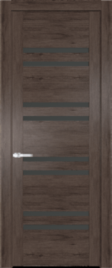 Межкомнатная дверь Profil Doors 1.6 N Графит Дуб Тобакко
