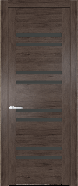 Межкомнатная дверь Profil Doors 1.6 N Графит Дуб Тобакко
