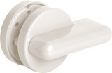 Ручка Ajax (Аякс) поворотная BK6.WC.CABIN PVC WH белый