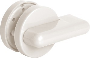 Ручка Ajax (Аякс) поворотная BK6.WC.CABIN PVC WH белый